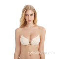 Fille sexy soutien-gorge en tissu de silicone push up